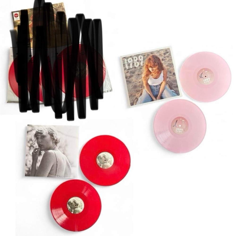 Taylor Swift Vinyl Bundle – 1989 (TV), Folklore
